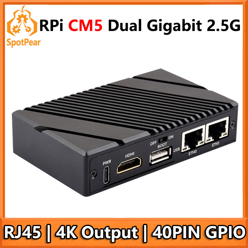 Argon One V3 M.2 Nvme Case - Płytka rozszerzająca Raspberry Pi CM5 Gigabit