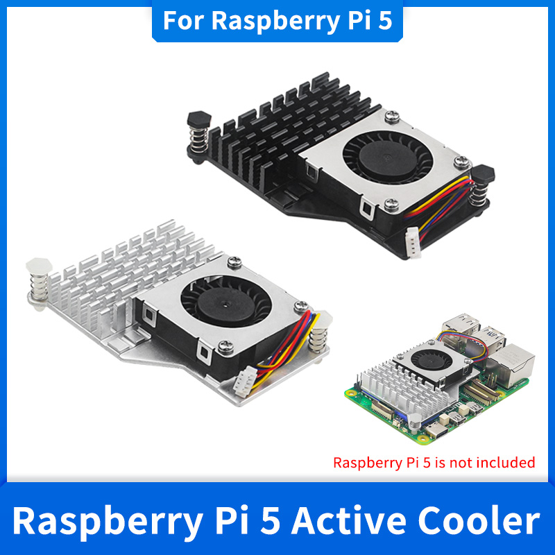 Raspberry Pi Water Cooling Kit - Raspberry Pi 5 aktywny Radiator aluminiowy