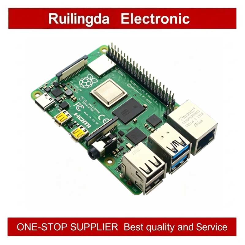Raspberry Pi 4 8Gb Ram Kit - Oficjalna oryginalna płytka rozwojowa Raspberry Pi