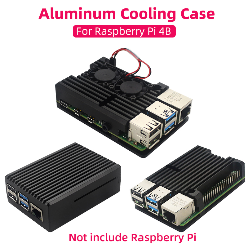 Raspberry Pi Water Cooling Kit - Aluminiowa obudowa dla Raspberry Pi 4