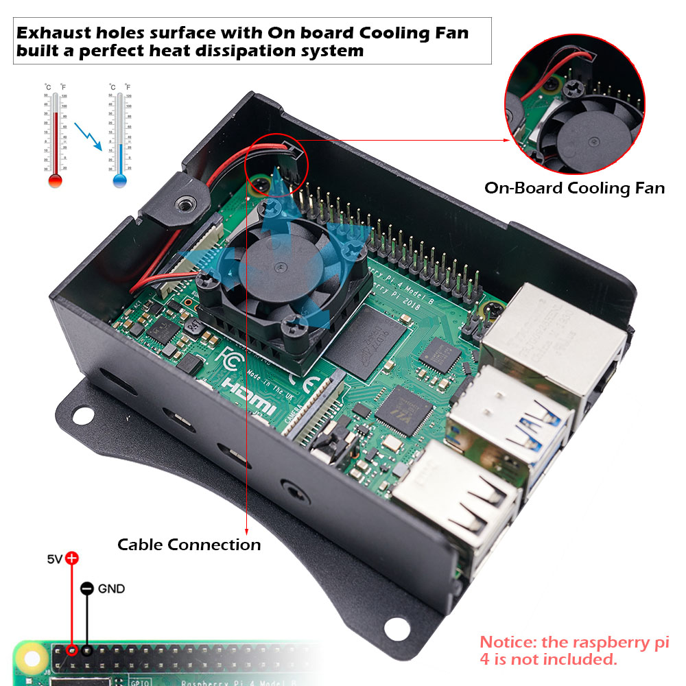 Aluminiowa obudowa Raspberry P – Argon One V3 M.2 Nvme Case recenzja i cena