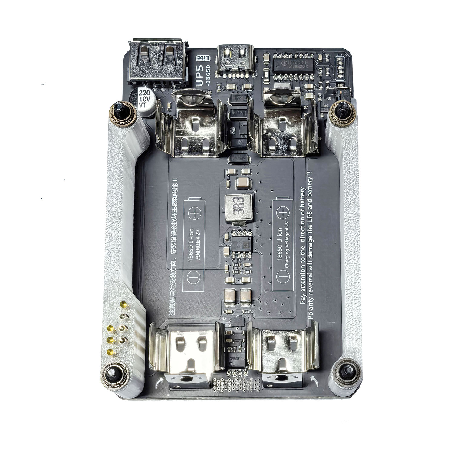 Raspberry Pi 4B 3B + 3B 5V 3A  – Raspberry Pi Uninterrupted Power Supply Ups 18650 recenzja i cena