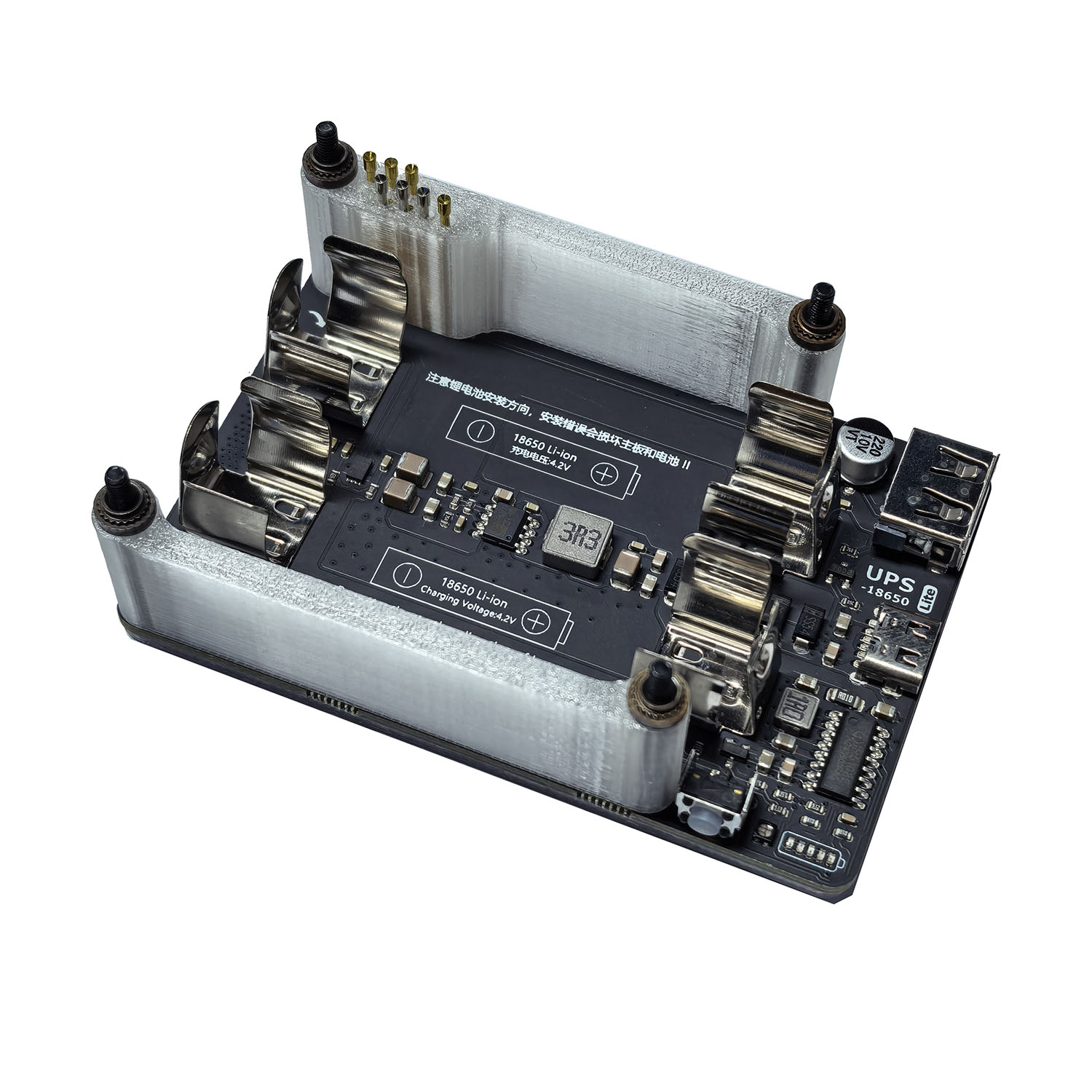 Raspberry Pi 4B 3B + 3B 5V 3A  – Raspberry Pi Uninterrupted Power Supply Ups 18650 recenzja i cena