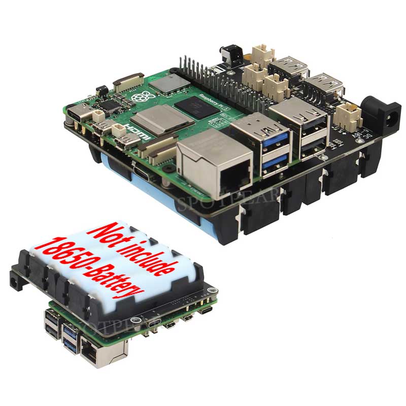 X1202 Płyta UPS Raspberry Pi 5 – Raspberry Pi Uninterrupted Power Supply Ups 18650 recenzja i cena